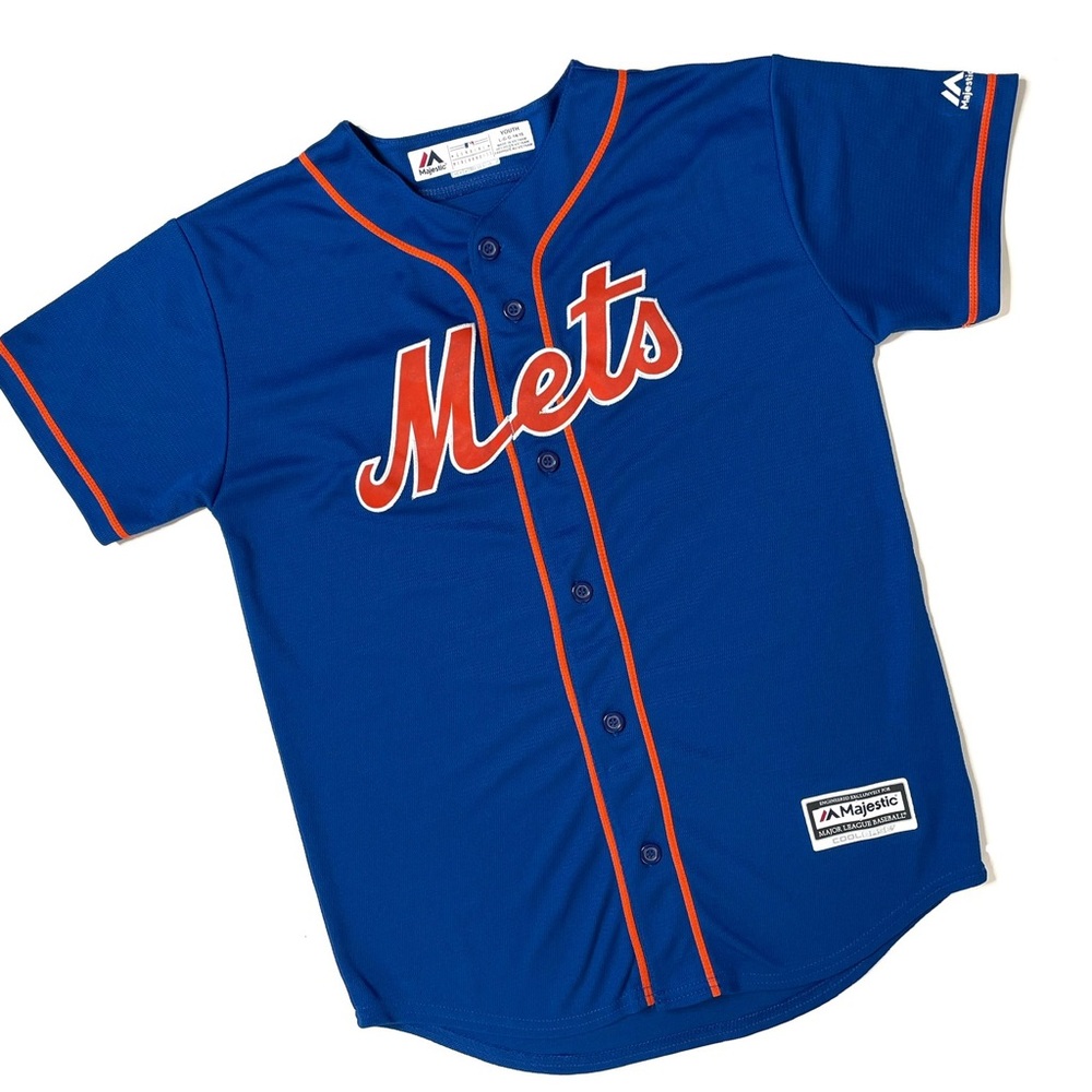 Majestic Cool Base Jersey New York Mets Noah Syndergaard #34 Stitched SzYL MLB